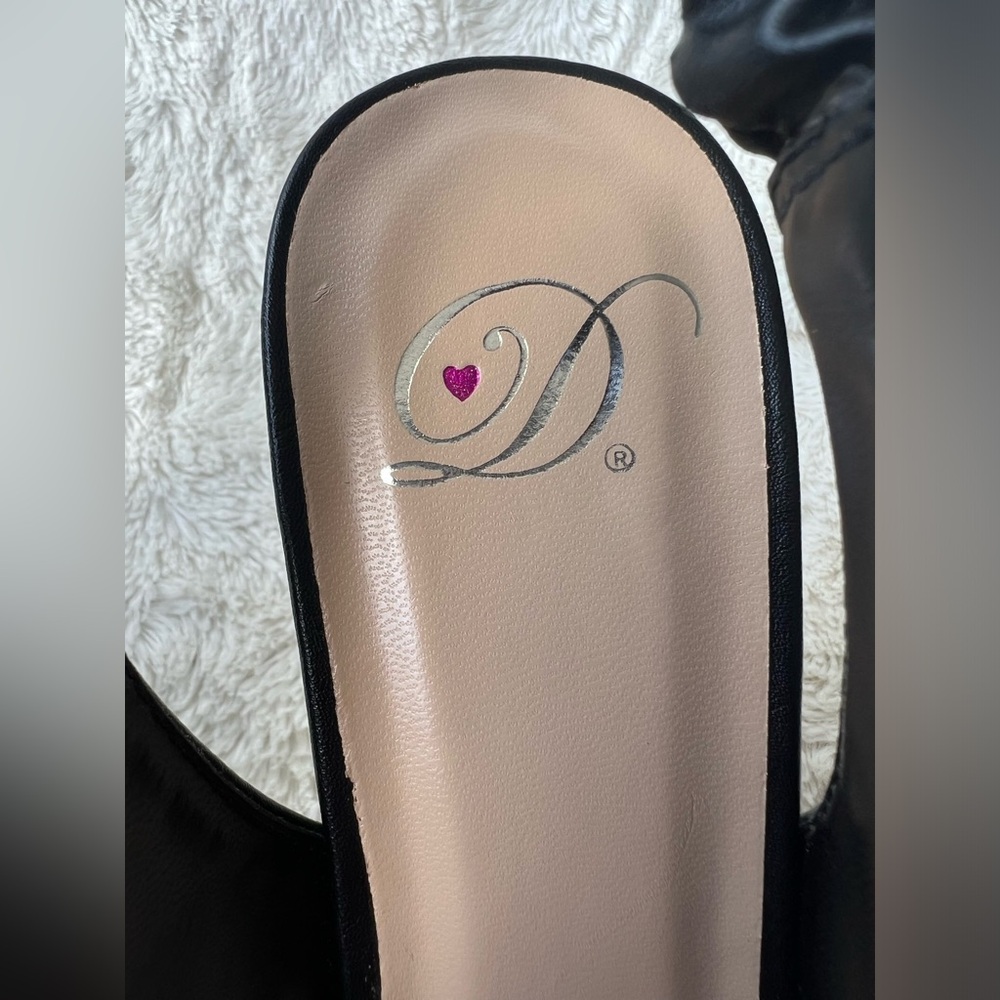 Delicious Black Heels with Slingback - Picture 6 of 7